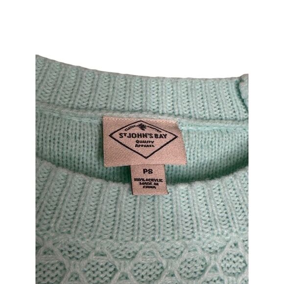 St. John's Bay‎ Women's Sweater Honey Comb Pullover Long Sleeve Crew Neck Small - Picture 5 of 9